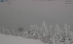 Lysá hora, pohled na východ