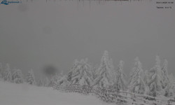 Lysá hora, pohled na východ