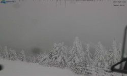 Lysá hora, pohled na východ