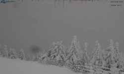 Lysá hora, pohled na východ