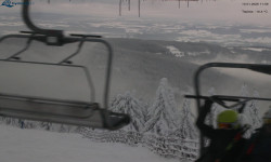 Lysá hora, pohled na východ