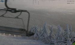 Lysá hora, pohled na východ