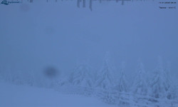 Lysá hora, pohled na východ