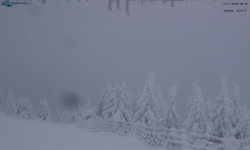 Lysá hora, pohled na východ