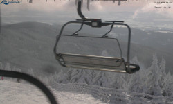 Lysá hora, pohled na východ