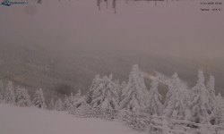 Lysá hora, pohled na východ