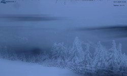 Lysá hora, pohled na východ