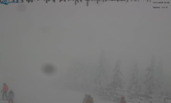 Lysá hora, pohled na východ