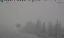 Lysá hora, pohled na východ