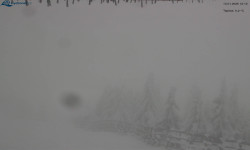 Lysá hora, pohled na východ