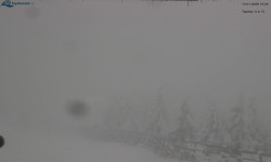 Lysá hora, pohled na východ