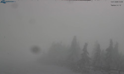 Lysá hora, pohled na východ