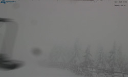 Lysá hora, pohled na východ