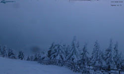 Lysá hora, pohled na východ