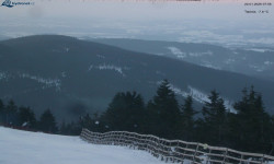 Lysá hora, pohled na východ