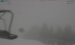 Lysá hora, pohled na východ