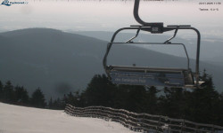 Lysá hora, pohled na východ