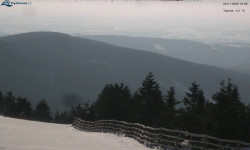 Lysá hora, pohled na východ