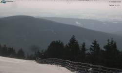 Lysá hora, pohled na východ