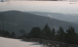 Lysá hora, pohled na východ