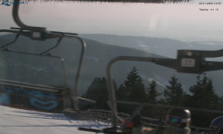 Lysá hora, pohled na východ