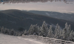 Lysá hora, pohled na východ