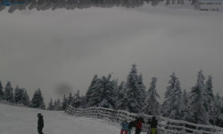 Lysá hora, pohled na východ