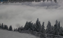 Lysá hora, pohled na východ