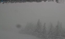 Lysá hora, pohled na východ