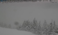 Lysá hora, pohled na východ