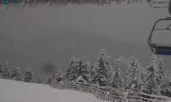 Lysá hora, pohled na východ