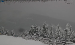 Lysá hora, pohled na východ