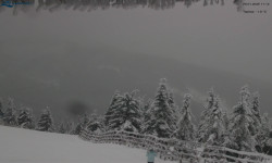 Lysá hora, pohled na východ