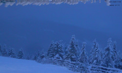 Lysá hora, pohled na východ