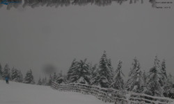 Lysá hora, pohled na východ