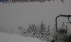 Lysá hora, pohled na východ