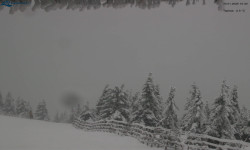 Lysá hora, pohled na východ