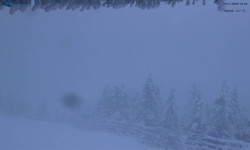 Lysá hora, pohled na východ