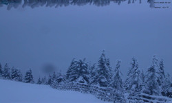 Lysá hora, pohled na východ