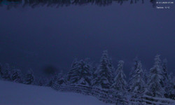 Lysá hora, pohled na východ