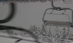 Lysá hora, pohled na východ