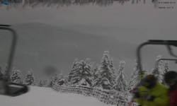 Lysá hora, pohled na východ