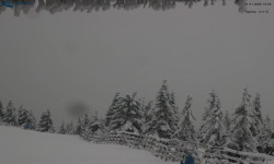 Lysá hora, pohled na východ