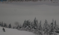 Lysá hora, pohled na východ