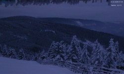 Lysá hora, pohled na východ