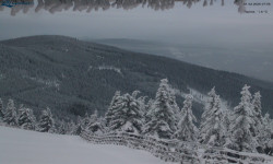 Lysá hora, pohled na východ