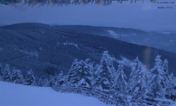 Lysá hora, pohled na východ