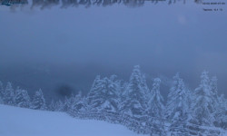 Lysá hora, pohled na východ