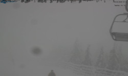 Lysá hora, pohled na východ