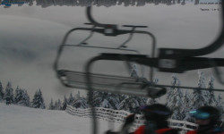 Lysá hora, pohled na východ